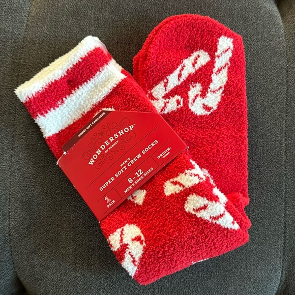 Men's Wondershop Cozy Crew Socks with Gift Card Insert - Picture 4 of 6